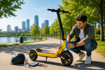 Recomendaciones básicas para cuidar tu scooter eléctrico y alargar su vida útil