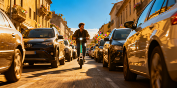 Cómo evitar el tráfico en semana santa con scooter eléctrico