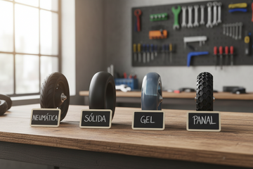 Tipos de llantas para scooters eléctricos